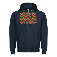 Navy cinco de mayo glitter Zipper Hoodie - Artiststas