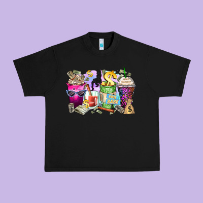 Boss Babe Coffee Cups Urban Heavy Tee Designed By Zillion Design Studio