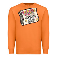 Carrot breaking news everything will be alright Premium Sweatshirt - MaliasSmallBusiness