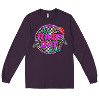 Plum it's race day y'all Long Sleeve Tee - AdoDesignShop