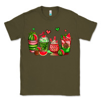 Army Green watermelon coffee cups Classic Tee - AdoDesignShop