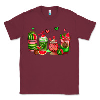 Burgundy watermelon coffee cups Classic Tee - AdoDesignShop