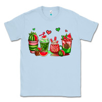 Dusty Blue watermelon coffee cups Classic Tee - AdoDesignShop