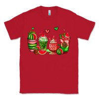 Red watermelon coffee cups Classic Tee - AdoDesignShop