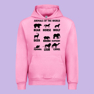 Animal Of The World Urban Hoodie Designed By Bettercallsaul