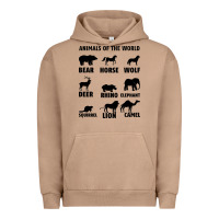 Pigment Burro Animal Of The World Urban Hoodie - Bettercallsaul