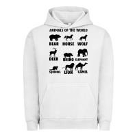 Pigment Lunar Rock Animal Of The World Urban Hoodie - Bettercallsaul