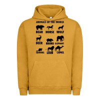 Pigment Peanut Butter Animal Of The World Urban Hoodie - Bettercallsaul