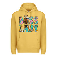 Antique Gold Boss Lady Premium Hoodie - BundleAndBundleShop