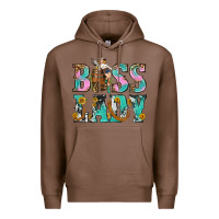 Chestnut Boss Lady Premium Hoodie - BundleAndBundleShop