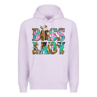 Lilac Boss Lady Premium Hoodie - BundleAndBundleShop