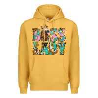 Mustard Boss Lady Premium Hoodie - BundleAndBundleShop