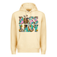 Pina Colada Boss Lady Premium Hoodie - BundleAndBundleShop