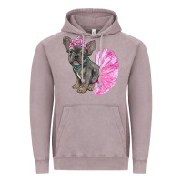 Vintage Zinc balerina french bulldog with tutu Vintage Hoodie - RanaPortraitStore