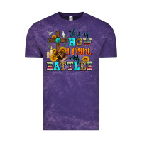 Cloud Purple this is how i fight my battles Vintage Tee - Zillion Design Studio