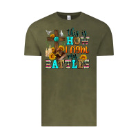 Vintage Olive this is how i fight my battles Vintage Tee - Zillion Design Studio