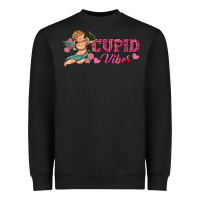 Black cupid vibes Heavyweight Sweatshirt - RanaPortraitStore