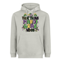 Moon Dust thick thighs mardi gras vibes Heavyweight Hoodie - MaliasSmallBusiness