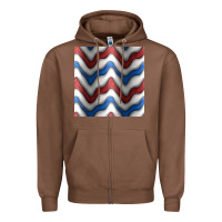 Chestnut 4th july stripes seamless pattern Zipper Hoodie - BundleAndBundleShop