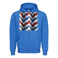 True Royal 4th july stripes seamless pattern Zipper Hoodie - BundleAndBundleShop