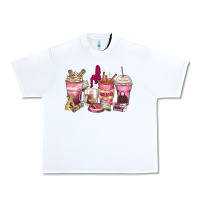 White Girl boss coffee cups Urban Heavy Tee - Zillion Design Studio