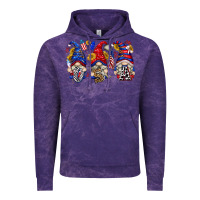 Cloud Purple usa with gnome billie wilder Vintage Hoodie - texasbilliewilder