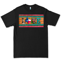 Black love texas sunflowers cactus cowhide license plate Premium Tee - Artiststas