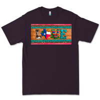 Plum love texas sunflowers cactus cowhide license plate Premium Tee - Artiststas