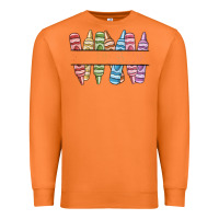 Carrot custom crayons Premium Sweatshirt - MaliasSmallBusiness