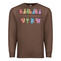 Chestnut custom crayons Premium Sweatshirt - MaliasSmallBusiness