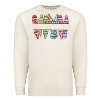 Sandshell custom crayons Premium Sweatshirt - MaliasSmallBusiness
