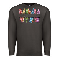 Smoke custom crayons Premium Sweatshirt - MaliasSmallBusiness