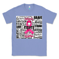 Colony Blue breast cancer nobody fights alone Classic Tee - JahusDesignShop