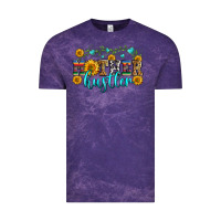 Cloud Purple mother hustler Vintage Tee - Zillion Design Studio