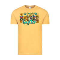 Vintage Mustard mother hustler Vintage Tee - Zillion Design Studio