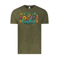 Vintage Olive mother hustler Vintage Tee - Zillion Design Studio