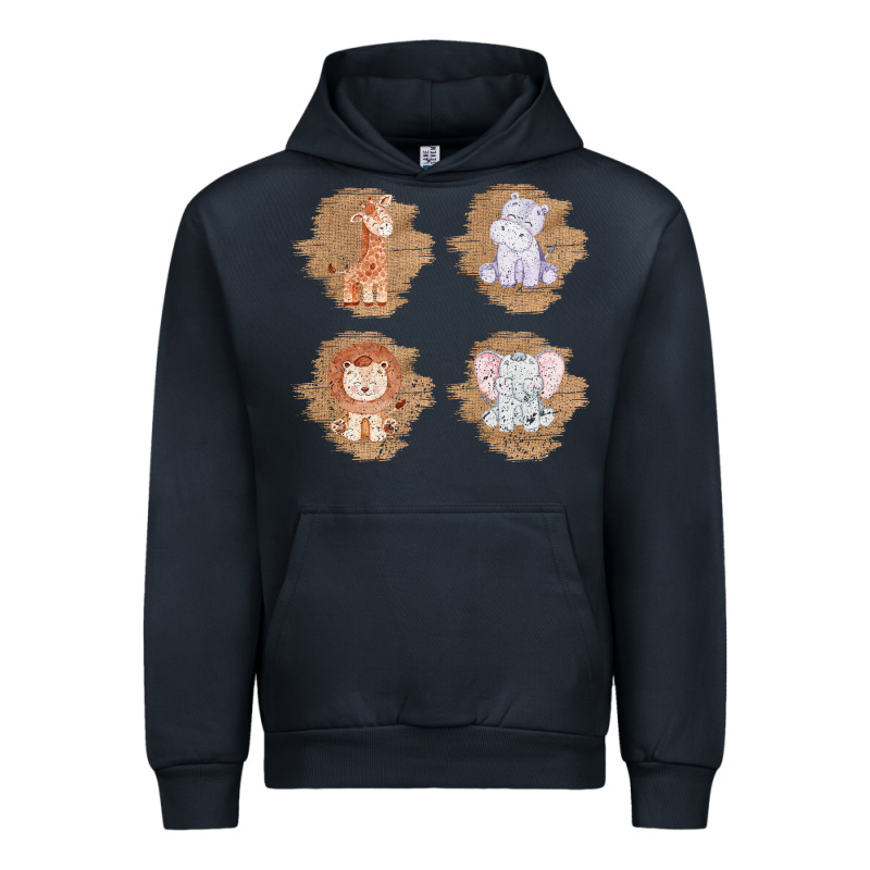 Safari Baby Animal Clipart Urban Hoodie by Bettercallsaul | Teevron
