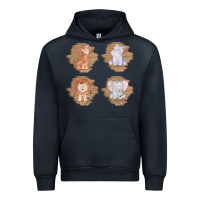 Navy Safari Baby Animal Clipart Urban Hoodie - Bettercallsaul