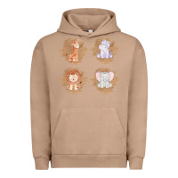Pigment Burro Safari Baby Animal Clipart Urban Hoodie - Bettercallsaul