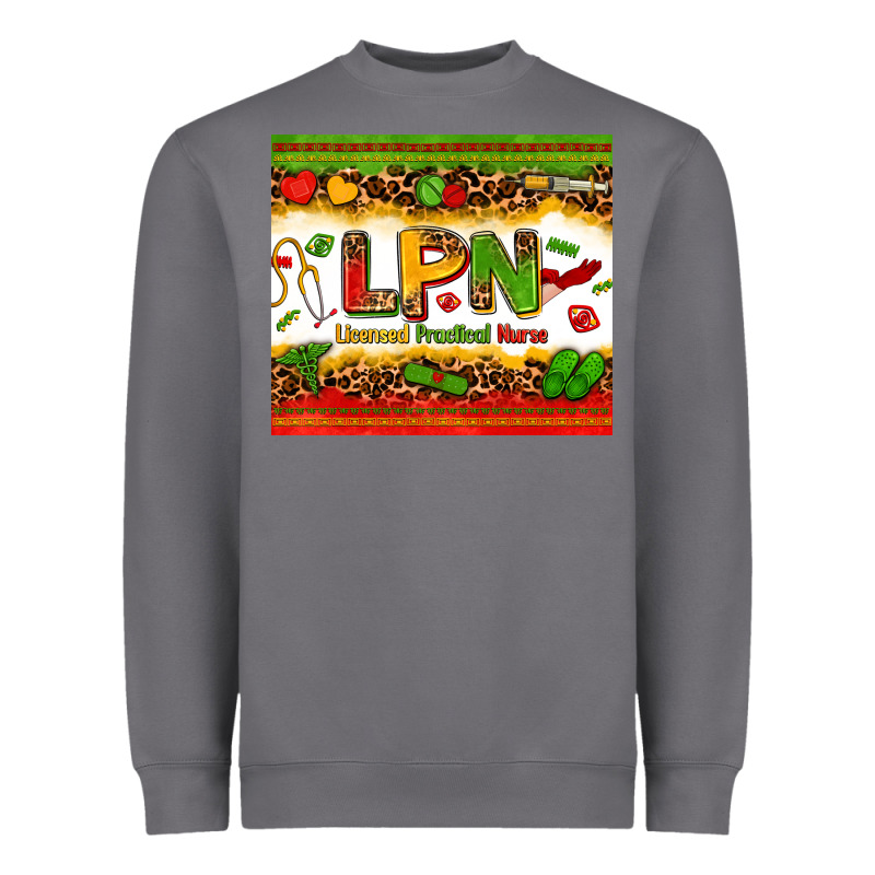 Licensed Practical Nurse Juneteenth Heavyweight Sweatshirt by Zillion Design Studio | Teevron