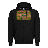 Black cinco de mayo cactus Zipper Hoodie - Artiststas