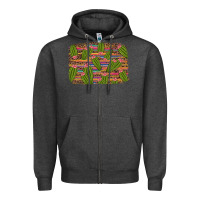 Charcoal Heather cinco de mayo cactus Zipper Hoodie - Artiststas