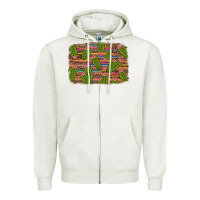 Oatmeal Heather cinco de mayo cactus Zipper Hoodie - Artiststas