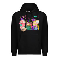 Black School Girl Coffee Cup Bbs Premium Hoodie - BundleAndBundleShop