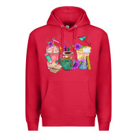 Cardinal School Girl Coffee Cup Bbs Premium Hoodie - BundleAndBundleShop
