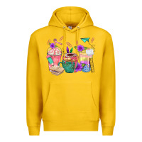 Lemon School Girl Coffee Cup Bbs Premium Hoodie - BundleAndBundleShop