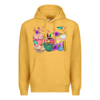 Mustard School Girl Coffee Cup Bbs Premium Hoodie - BundleAndBundleShop