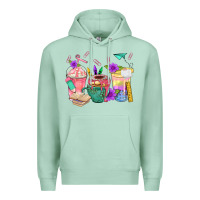 Seafoam School Girl Coffee Cup Bbs Premium Hoodie - BundleAndBundleShop