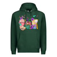 Sports Green School Girl Coffee Cup Bbs Premium Hoodie - BundleAndBundleShop