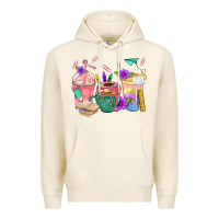 Tofu School Girl Coffee Cup Bbs Premium Hoodie - BundleAndBundleShop